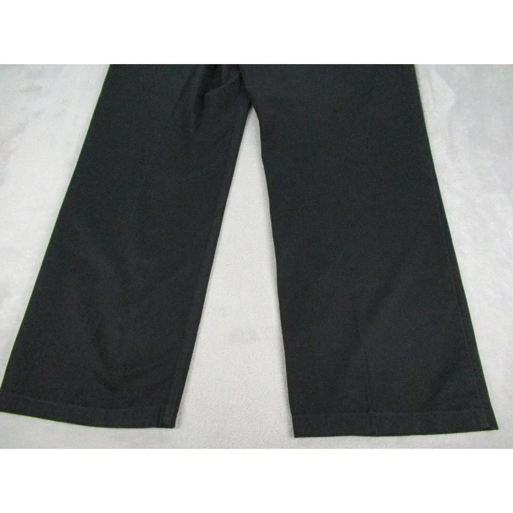 Carhartt Pants Mens 40x32‎ Black Slacks Zip Fly Straight Twill Work Chino B290